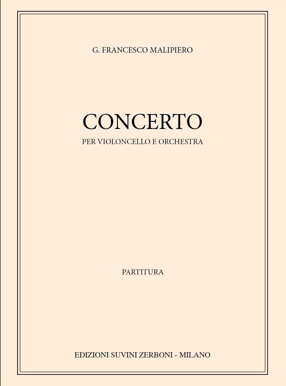 Concerto per violoncello e orchestra